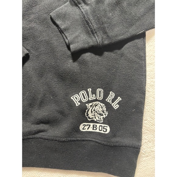 Polo Lauren Sleepwear Sweatshirt 27-B-05 Tiger Logo Men's Size S - Picture 2 of 6